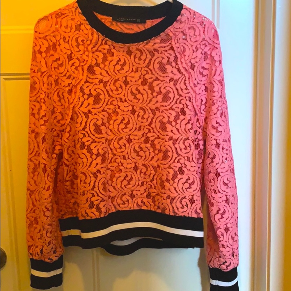Zara lace top
